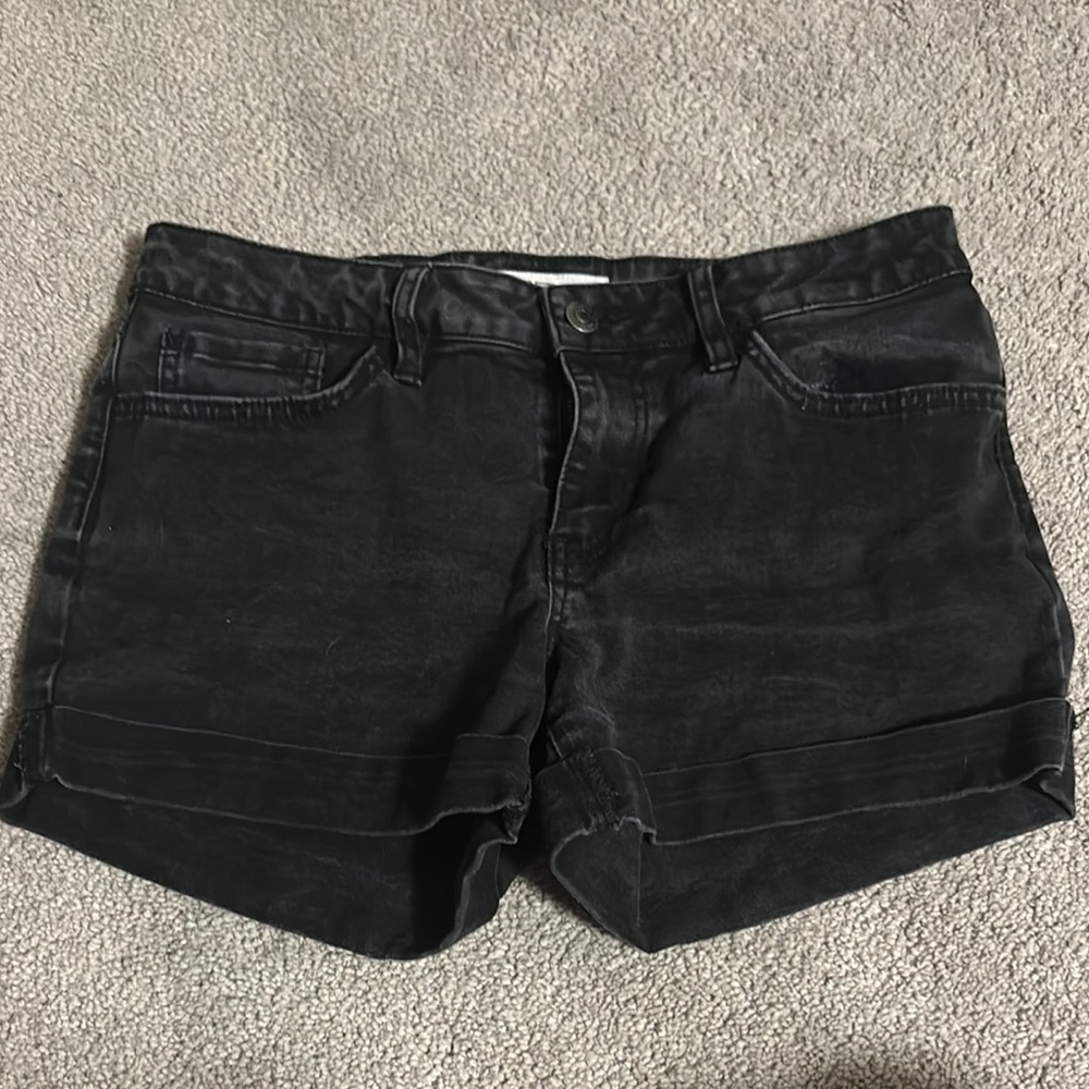 Vans Black Jean Shorts